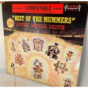 Best of the Mummers 5th Annual Musical Salute LP Vinyl Volume 25 Souvenir Show